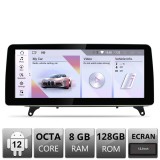 Navigatie Android 12.3 pentru BMW X5 E70/X6 E71 CIC, 8GB RAM, 128GB, 4G, BT