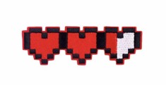Petic Textil Healt Bar, 10.7 cm x 3.5 cm foto