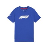 Formula 1 tricou de copii Logo blue F1 Team 2025 - 128 cm (dětsk&eacute;)
