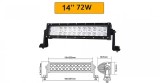 Proiector auto LED bar, offroad 72W, 12V-24V - negru