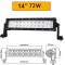 Proiector auto LED bar, offroad 72W, 12V-24V - negru