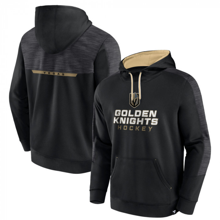 Vegas Golden Knights hanorac de bărbați cu glugă Poly Fleece POH black - L