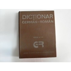 Dictionar German-roman Editia A Ii-a - M. Isbasescu M. Iliescu Si Colab. , 20226