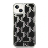 Cumpara ieftin Husa Cover Karl Lagerfeld Monogram Liquid Glitter pentru iPhone 13/14 Black