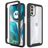 Husa pentru Motorola Moto G52 / Moto G82 5G + Folie - Techsuit Defense360 Pro - Black