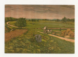 RF15 -Carte Postala - I. Andreescu, drum pe coline, necirculata