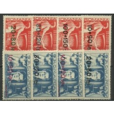 1946 - Frontul plugarilor, supratipar, serie neuzata