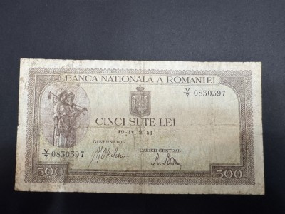 500 lei 1941 foto