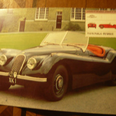 Ilustrate - Automobile de Colectie - Auto 100 - Jaguar 1949 cu timbru Tuvalu