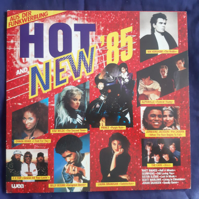 various - Hot And New &amp;#039;85 _ vinyl,LP _ WEA, Germania, 1985 foto