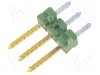 Conector 3 pini, seria AMPMODU MOD II, pas pini 2.54mm, TE Connectivity - 825433-3