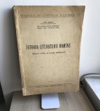 Carte veche - Istoria literaturii rom&acirc;ne - Epoca veche şi şcoala ardeleană - Mitu Grosu