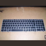 Tastatura laptop SH HP Elitebook 8560p Silver Frame Germania