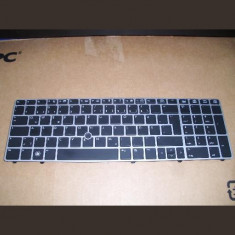 Tastatura laptop SH HP Elitebook 8560p Silver Frame Germania foto