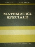 MATEMATICI SPECIALE VALTER OLARIU SI VALERIU PREPELITA