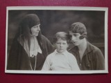 Regina Maria &icirc;n doliu Regele Mihai copil si Regina Mama Elena