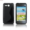 Husa Silicon S-Line Huawei Ascend Y320 Negru