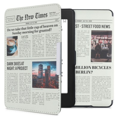 Husa pentru Kindle Paperwhite 7, Piele ecologica, Multicolor, kwmobile, 45569.35 foto