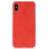 Cumpara ieftin Husa iPhone XS Max 6.5&#039;&#039; Crocodile Texture Rosie