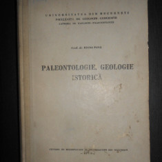 Ioana Pana - Paleontologie, Geologie istorica (1973, desenator Ina Baltac)