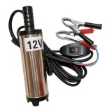 Pompa electrica 12V pentru extras si transfer lichide cu cleme la baterie