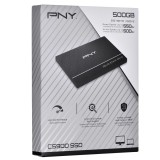 SDD PNY 500GB, 2.5 inch, Sata 3, CS900, 6 GB/S, SSD7CS900-500-RB, Laptop/Desktop