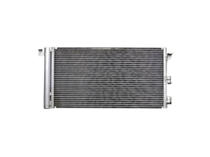 Condensator climatizare Fiat Panda Bi-power/Natural Power; Panda (169), 09.2003-09.2006, motor 1.2, 44 kw benzina, full aluminiu brazat, 620(575)x305