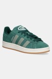 adidas Originals sneakers din piele intoarsă Campus 00s culoarea verde, JH8794