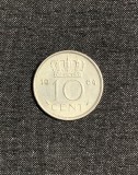 Moneda 10 cenți 1964 Olanda