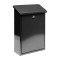Cutie postala neagra 400x250x100 mm VOREL