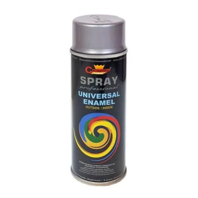 Spray Vopsea 400ml Gri Deschis RAL7046 Champion Color foto