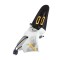 Scaun copii Qibbel, atasare pe cadru, culoare alb/negru Cod:588301325RM
