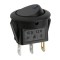 Interupator basculant 1 circuit 16A-12VDC OFF-ON, cu LED albastru GLOF09042KE