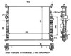 NRF 53936 Radiator, racire motor