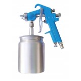 Pistol de vopsit, vas inferior, metalic, 1/4&quot;, 5 bar, 0.6 L, 1.5 mm, Richmann GartenVIP DiyLine