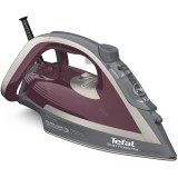 Fier de calcat Tefal Smart Protect Plus FV6870E0, 2800 W, talpa Durilium AirGlide, jet de abur 260 g/ min, oprire automata, functie anti-calcar, viole