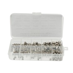 Trusa stifturi filetate fara cap cu imbus M3-M8, 220 piese
