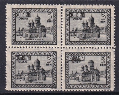 ROMANIA - 1922 INCORONAREA REGELUI LA ALBA IULIA - EROARE LIPSA MACHETATOR foto