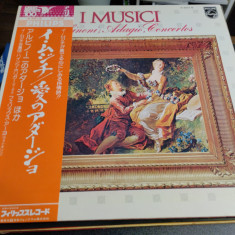 Vinil "Japan Press" Albinoni - I Musici ‎– Albinoni; Adagio, Concertos (NM)