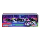 MAJORETTE SET 5 MASINUTE METALICE NEON RACER 7.5CM