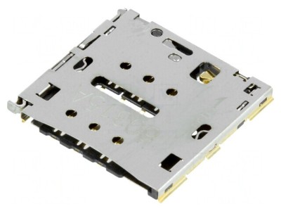 Conector Micro SIM SMT Aurit 0.5A foto