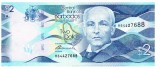 Barbados 2 Dolari 2016 P-73b Seria H64427688