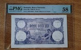 ROMANIA - 20 lei - Iulie 1919 AUNC !! . Superba piesa de colectie. PMG 58 Aproape necirculata .