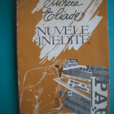 HOPCT MIRCEA ELIADE/NUVELE INEDITE 1991- 195 PAGINI