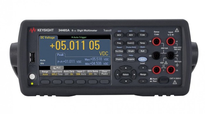 Multimetru de banc, KEYSIGHT, 34465A, 100mV-1kV, 1&micro;A-3A