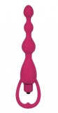 Vibrator Leso Anal Beads Pink