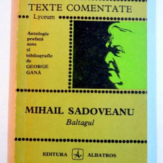 BALTAGUL de MIHAIL SADOVEANU , 1972
