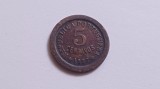Portugalia-5 Centavos 1927