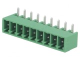 Regletă de conexiuni deconectabilă 3,81mm 9 piste soclu tată