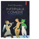 Infernala comedie - Emil Brumaru